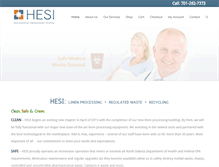 Tablet Screenshot of hesiservices.com